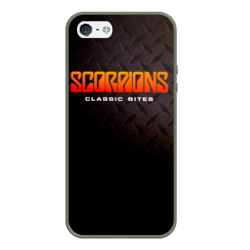 Чехол для iPhone 5/5S матовый Classic Bites - Scorpions