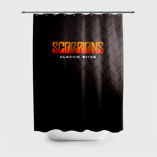 Штора 3D для ванной Classic Bites - Scorpions