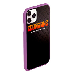 Чехол для iPhone 11 Pro Max матовый Classic Bites - Scorpions - фото 2