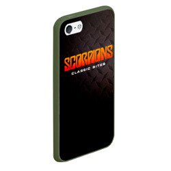 Чехол для iPhone 5/5S матовый Classic Bites - Scorpions - фото 2