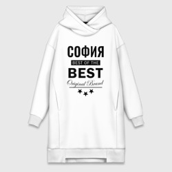 Платье-худи хлопок София best of the best