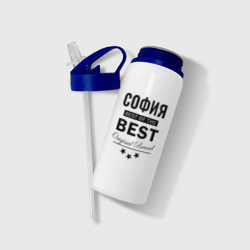 Бутылка для воды с трубочкой София best of the best - фото 2