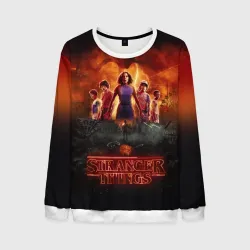 Мужской свитшот 3D Очень странные дела Stranger things