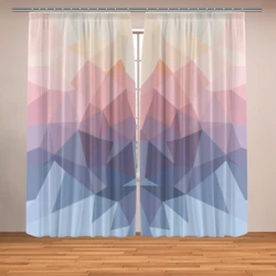 Фотошторы Полигональная свежесть 2022