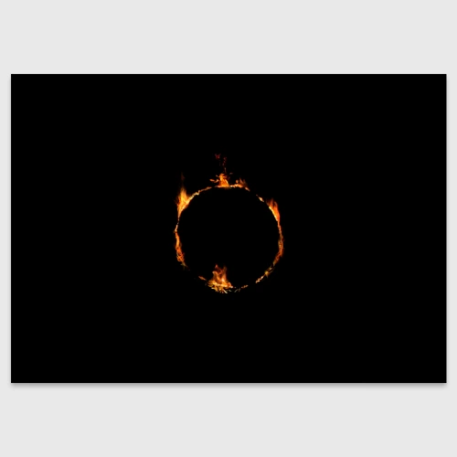 Поздравительная открытка Знак тьмы из Dark Souls