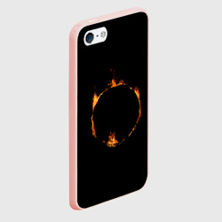 Чехол для iPhone 5/5S матовый Знак тьмы из Dark Souls - фото 2