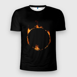 Мужская футболка 3D Slim Знак тьмы из Dark Souls
