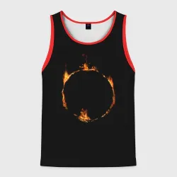 Мужская майка 3D Знак тьмы из Dark Souls