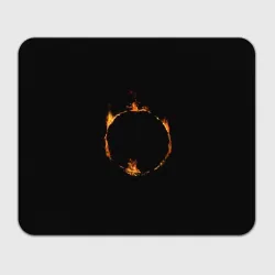 Прямоугольный коврик для мышки Знак тьмы из Dark Souls