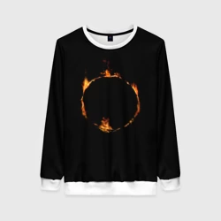 Женский свитшот 3D Знак тьмы из Dark Souls