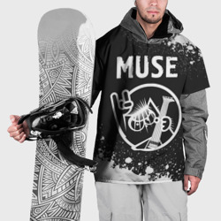 Накидка на куртку 3D Muse + кот + Брызги