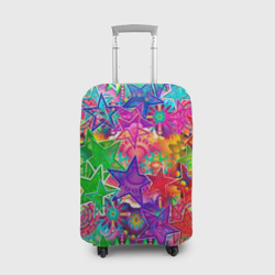 Чехол для чемодана 3D Color starfall