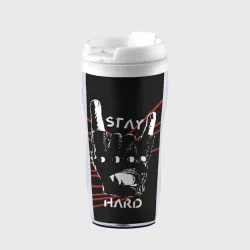 Термокружка-непроливайка Stay hard