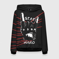 Женская толстовка 3D Stay hard