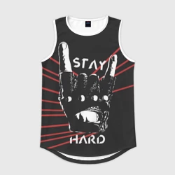 Мужская спортивная майка 3D Stay hard