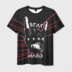 Stay hard – Мужская футболка 3D с принтом купить со скидкой в -26%