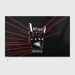 Флаг 3D Stay hard