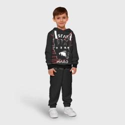 Детский костюм с толстовкой 3D Stay hard - фото 2