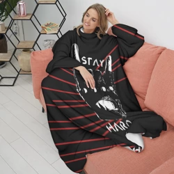 Плед с рукавами Stay hard - фото 2