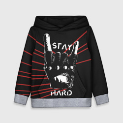 Детская толстовка 3D Stay hard