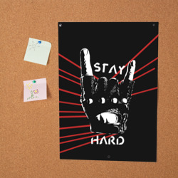 Постер Stay hard - фото 2