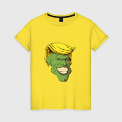 Женская футболка хлопок Трамп - Маска