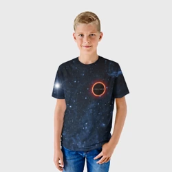 Детская футболка 3D Stellaris Black Hole Logo - фото 2
