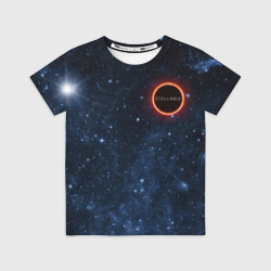 Детская футболка 3D Stellaris Black Hole Logo