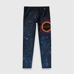 Детские леггинсы 3D Stellaris Black Hole Logo
