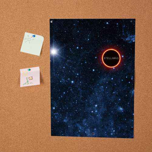 Постер Stellaris Black Hole Logo - фото 2