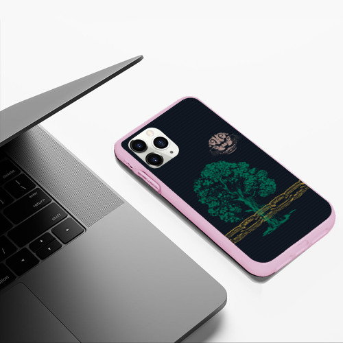 Чехол для iPhone 11 Pro Max матовый Лукоморье, цвет розовый - фото 5