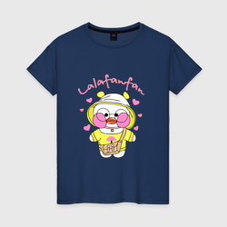 Женская футболка хлопок Lalafanfan в кепке на сафари