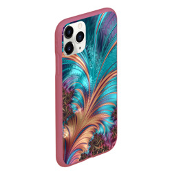 Чехол для iPhone 11 Pro Max матовый Floral composition Цветочная композиция - фото 2