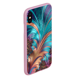 Чехол для iPhone XS Max матовый Floral composition Цветочная композиция - фото 2