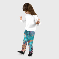 Детские брюки 3D Floral composition Цветочная композиция - фото 2