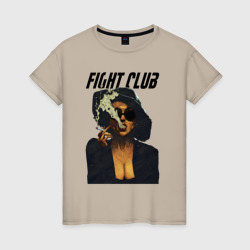 Женская футболка хлопок Fight Club - Marla Singer