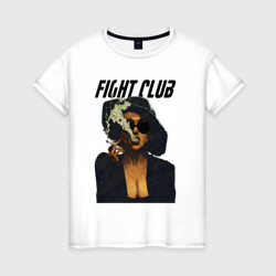 Fight Club - Marla Singer – Женская футболка хлопок с принтом купить со скидкой в -20%