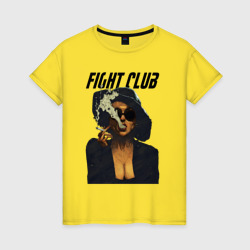 Женская футболка хлопок Fight Club - Marla Singer