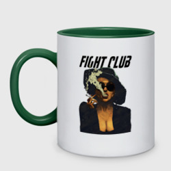 Кружка двухцветная Fight Club - Marla Singer