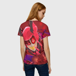 Женская футболка 3D Воронка радио демона - фото 2