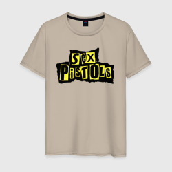 Мужская футболка хлопок Sex Pistols лого