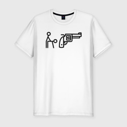 Мужская футболка хлопок Slim Sex Pistols знаками
