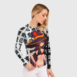 Женский рашгард 3D Мегумин коносуба секси Богиня благословляет этот прекрасный мир - фото 2