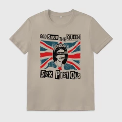 Мужская футболка хлопок Sex Pistols - God Save The Queen