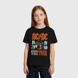 Детская футболка хлопок AC/DC Highway to hell toUR - фото 2