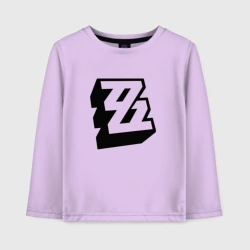 Детский лонгслив хлопок Zenless Zone Zero арт logo