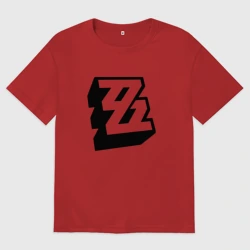 Женская футболка хлопок Oversize Zenless Zone Zero арт logo