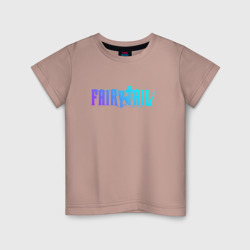 Детская футболка хлопок Fairy tail neon