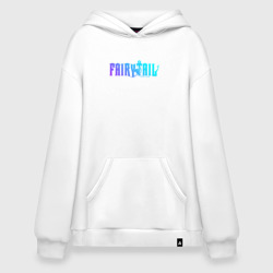 Худи SuperOversize хлопок Fairy tail neon