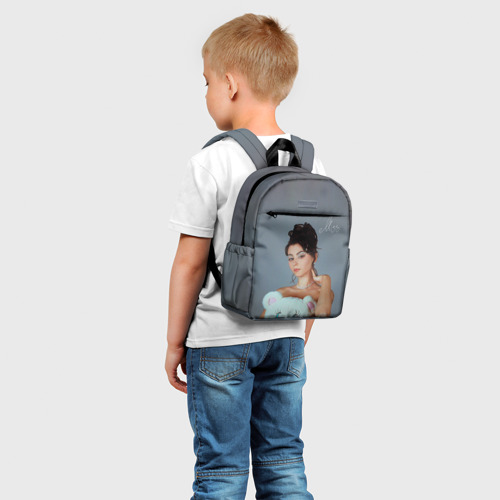 Детский рюкзак 3D с принтом ДОРА - MISS, фото на моделе #1